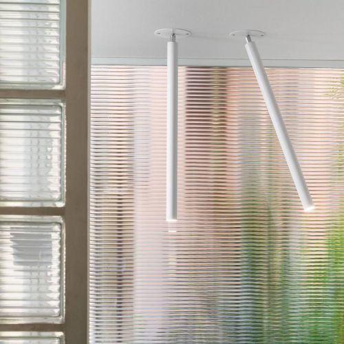 Nemo Canna Nuda stropné LED svietidlo, biele