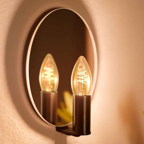 Philips Classic B35 sviečková LED zlatá E14 3,5W