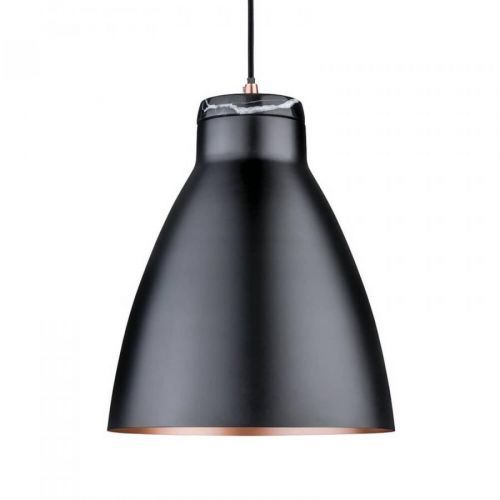 Paulmann Roald závesná lampa v čiernej/medenej