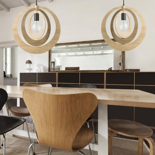 Závesná lampa Glam s kruhovým tienidlom na lampu