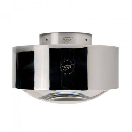 Stropné LED svietidlo Puk Meg Maxx Plus, chróm