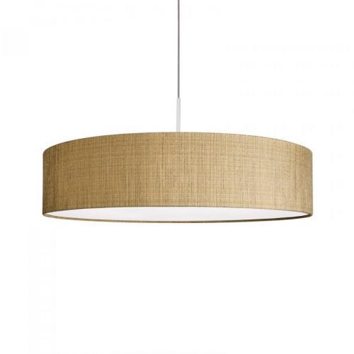 Závesná lampa Turda, Ø 65 cm, zlatá