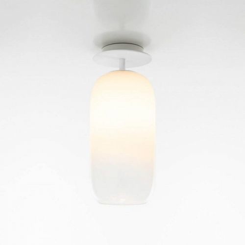 Artemide Gople Mini stropné svietidlo, biela/biela