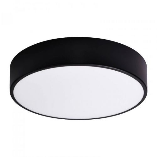 Stropné svietidlo Cleo 400, IP54, Ø 40 cm, čierna