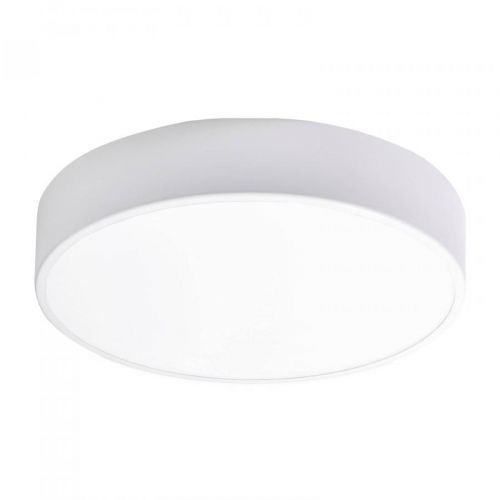 Stropné svietidlo Cleo 400, IP54, Ø 40 cm, biela