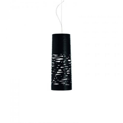 Foscarini Tress piccola závesná lampa, čierna