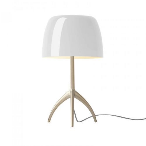 Foscarini Lumiere piccola šampanské/biela stmieva