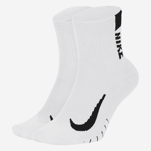 Ponožky NIKE Multiplier Ankle White Biela 38-42