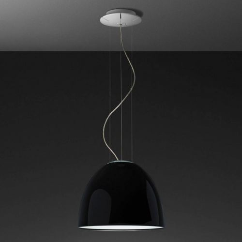 Artemide Nur Mini Gloss závesná lampa čierna
