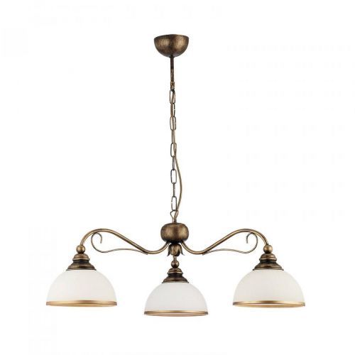 Závesná lampa Casale, 3-plameňová, Ø 74 cm