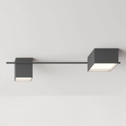 Vibia Structural 2640 stropné svietidlo, tmavosivé