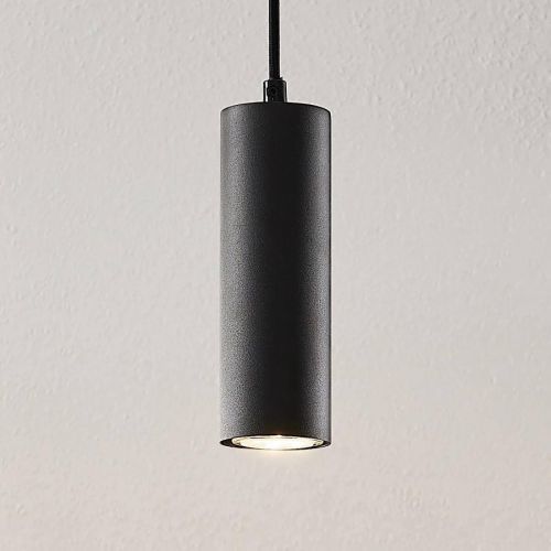 Lindby Joffrey závesná lampa, čierna
