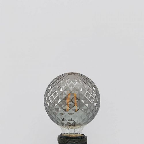 Lucande LED žiarovka E27 G95 4W 2700K dymová