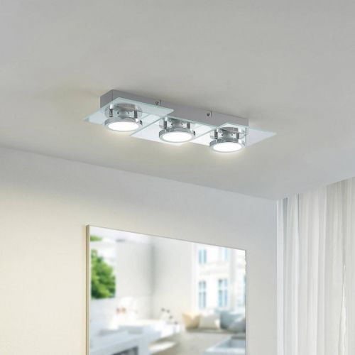 Lindby Imiria stropné LED svietidlo, 3-plameňové