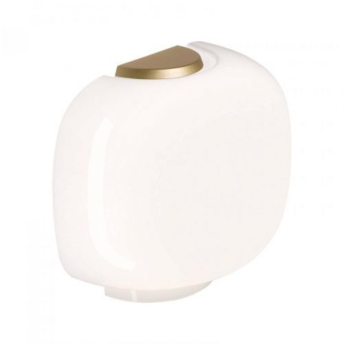 Foscarini Chouchin 3 Semi nástenné biela/zlatá