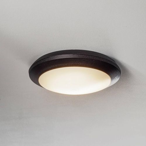 Senzorové stropné LED svietidlo Umberta čierne CCT