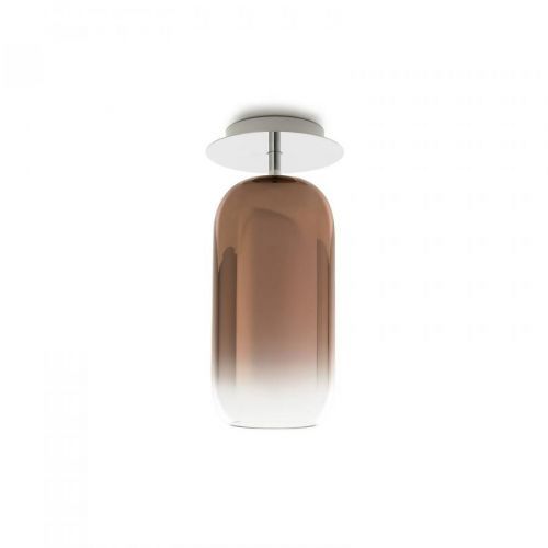 Artemide Gople Mini, stropná lampa, bronz