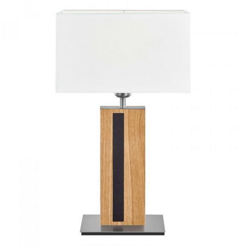 HerzBlut Maive stolná lampa olej-dub biela 56 cm