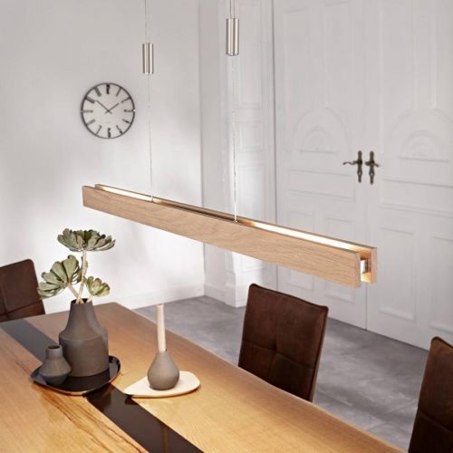 Rothfels Alin závesné LED svetlo, dub prír., 98 cm
