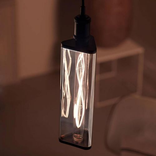 Philips Crystal Giant smoky LED žiarovka E27 6,5W