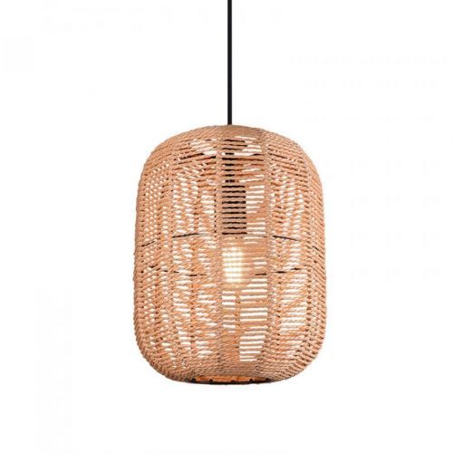 Závesná lampa Runa sisalové tienidlo 1-pl. Ø 35 cm