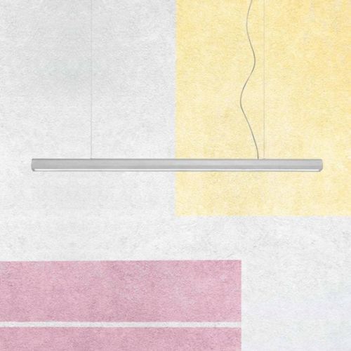 Závesné LED Materica Stick L, cement, 100 cm