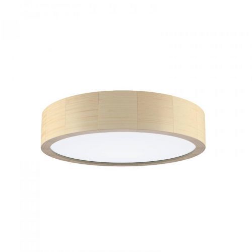 Stropné svietidlo Cleo z dreva s difuzérom Ø27,5cm