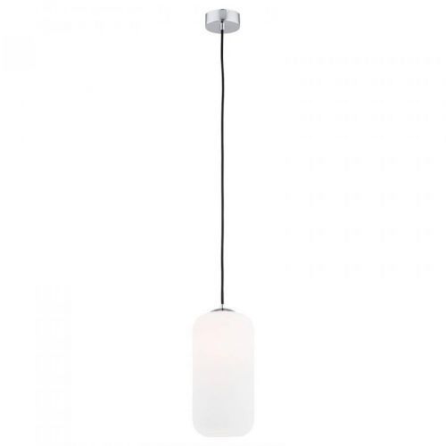 Závesná lampa Kaja so skleneným tienidlom, opál