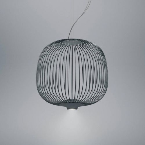 Foscarini Spokes 2 piccola závesná stmieva grafit