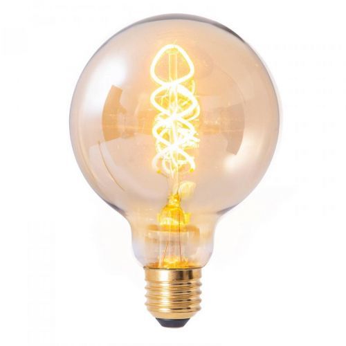 LED Filament Globe E27 G95 4W 180lm 1800K 3 ks