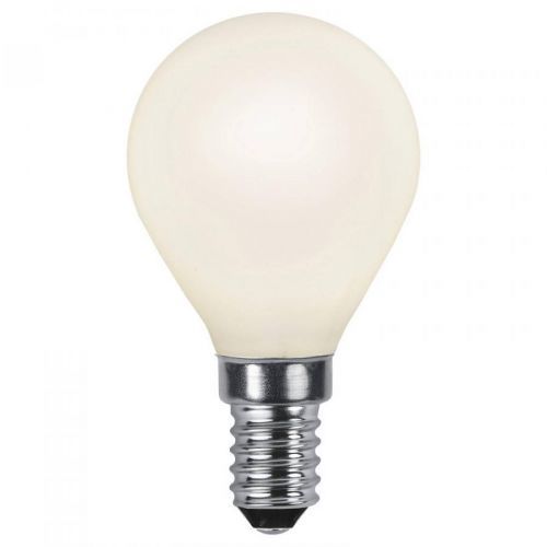 LED kvapková žiarovka E14 2 700 K opál Ra90 3 W