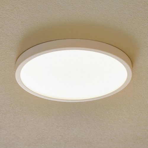 Stropné LED svietidlo Vika, okrúhle, biele, Ø 30cm