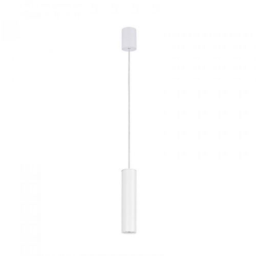 Závesná lampa Eye, výška tienidla 25 cm, biela
