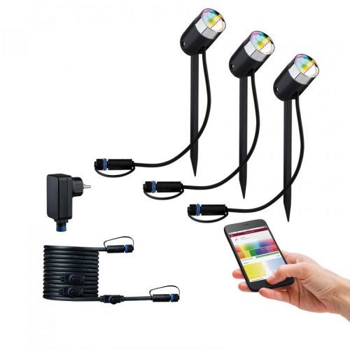 Paulmann Plug & Shine Pike ZigBee RGBW 3k základňa