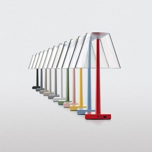 Rotaliana Dina+ T1 stolná aku LED lampa šampanské