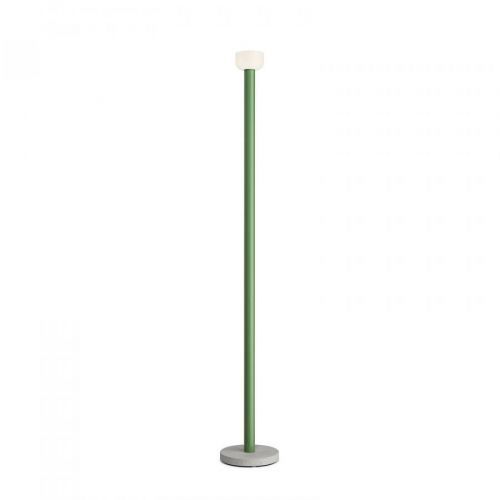 FLOS Bellhop stojaca LED lampa, zelená