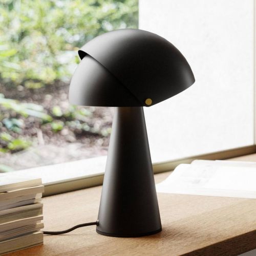 Stolná lampa Align so sklopným tienidlom, čierna