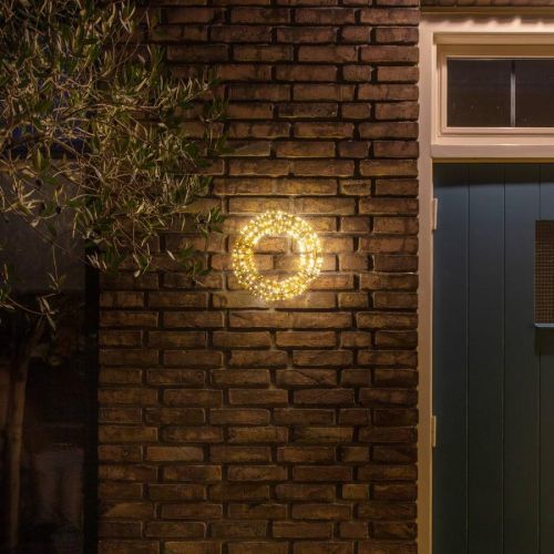 Vianočný LED veniec, zlatá, 400 diód LED, Ø 30 cm