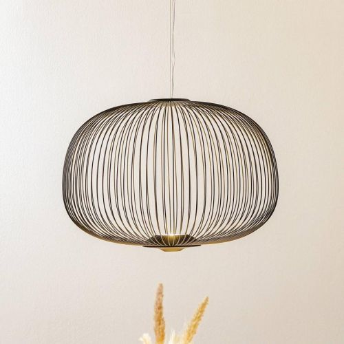 Foscarini MyLight Spokes 3 závesné LED, čierna