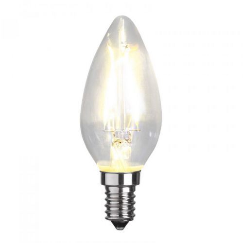 LED sviečka E14 B35 2W 2 700 K, filament, 250 lm