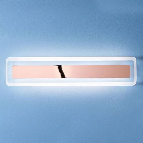 Nástenné LED svietidlo Antille meď 61,4 cm