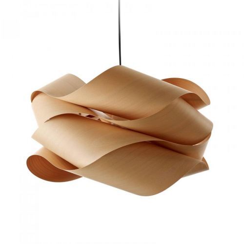 LZF Link závesná lampa Ø 69 cm, buk prírodný