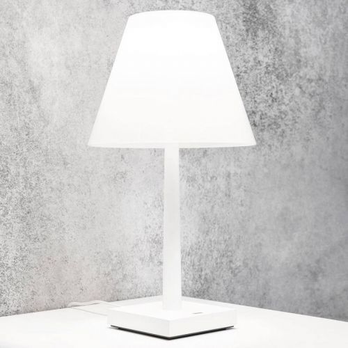 Rotaliana Dina+ stolná aku LED lampa biela/biela