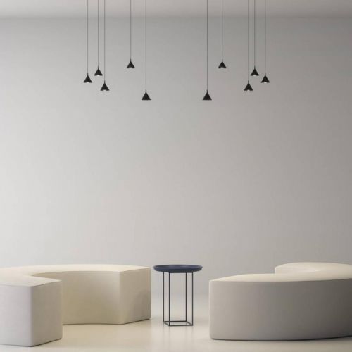 Axolight Jewel Mono kyvadlo čierna 2 700 K 38°