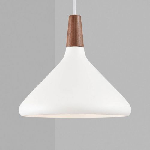 Závesná lampa Nori Ø 27 cm, biela
