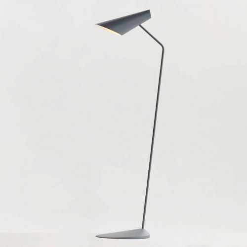 Vibia I.Cono 0712 dizajnérska stojaca lampa, modrá