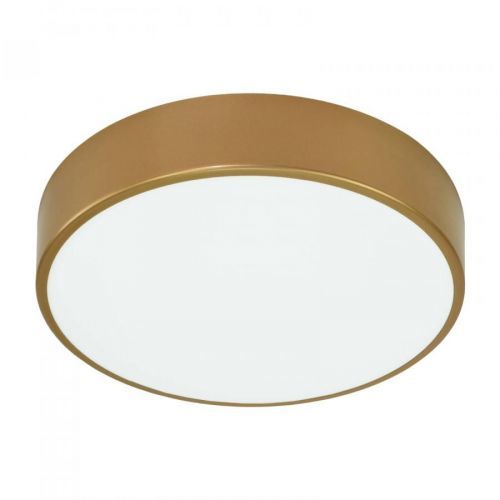 Stropné svietidlo Cleo 400, IP54, Ø 40 cm zlatá