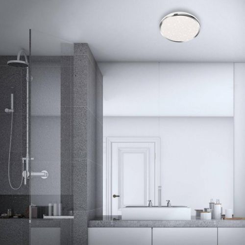 Stropné LED svietidlo 3403 IP44 hviezdny dekór Ø28