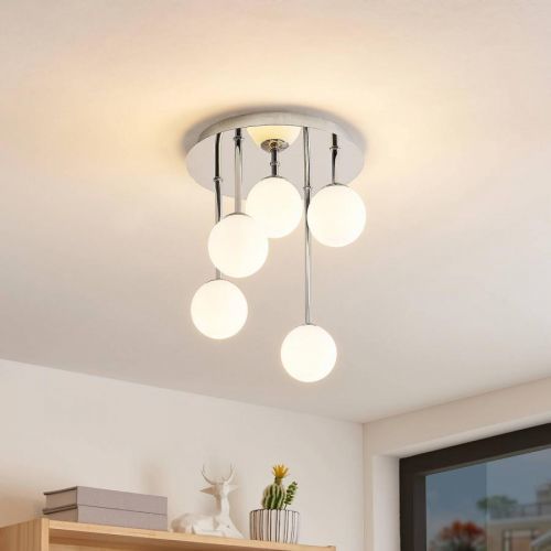 Lindby Chrissy stropné svietidlo, 5-pl, 25 cm