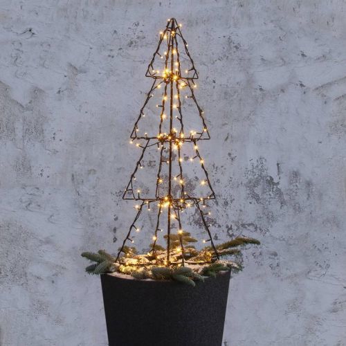 LED exteriérová dekorácia Light Tree Foldy, 90 cm